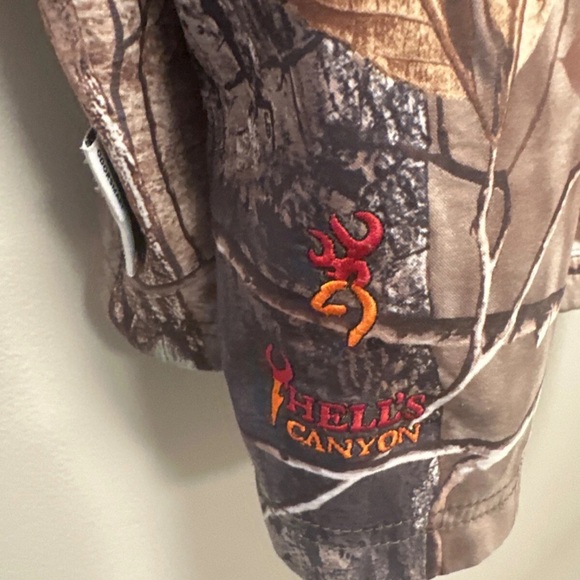 Browning Hell's Canyon Hunting Jacket Full Throttle Men's Size M - Picture 6 of 6